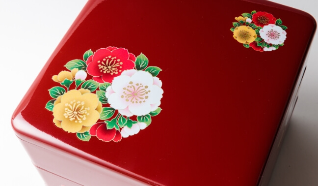 漆器・プラスチック転写（製品紹介） | 株式会社恵那シルク